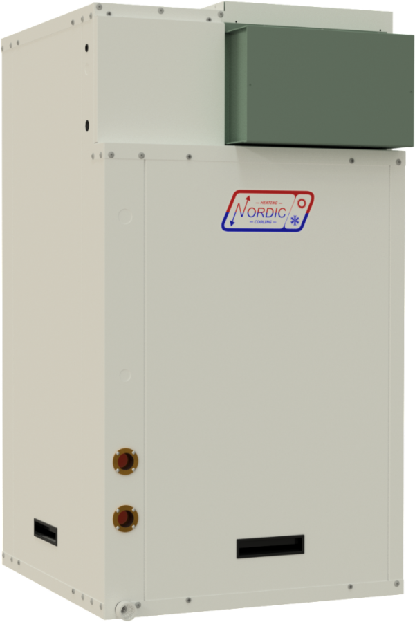 5TR - Variable Speed Vertical 4 Pipe Hydronic Air Handling Unit - AH4P-65-VSP-SDETV